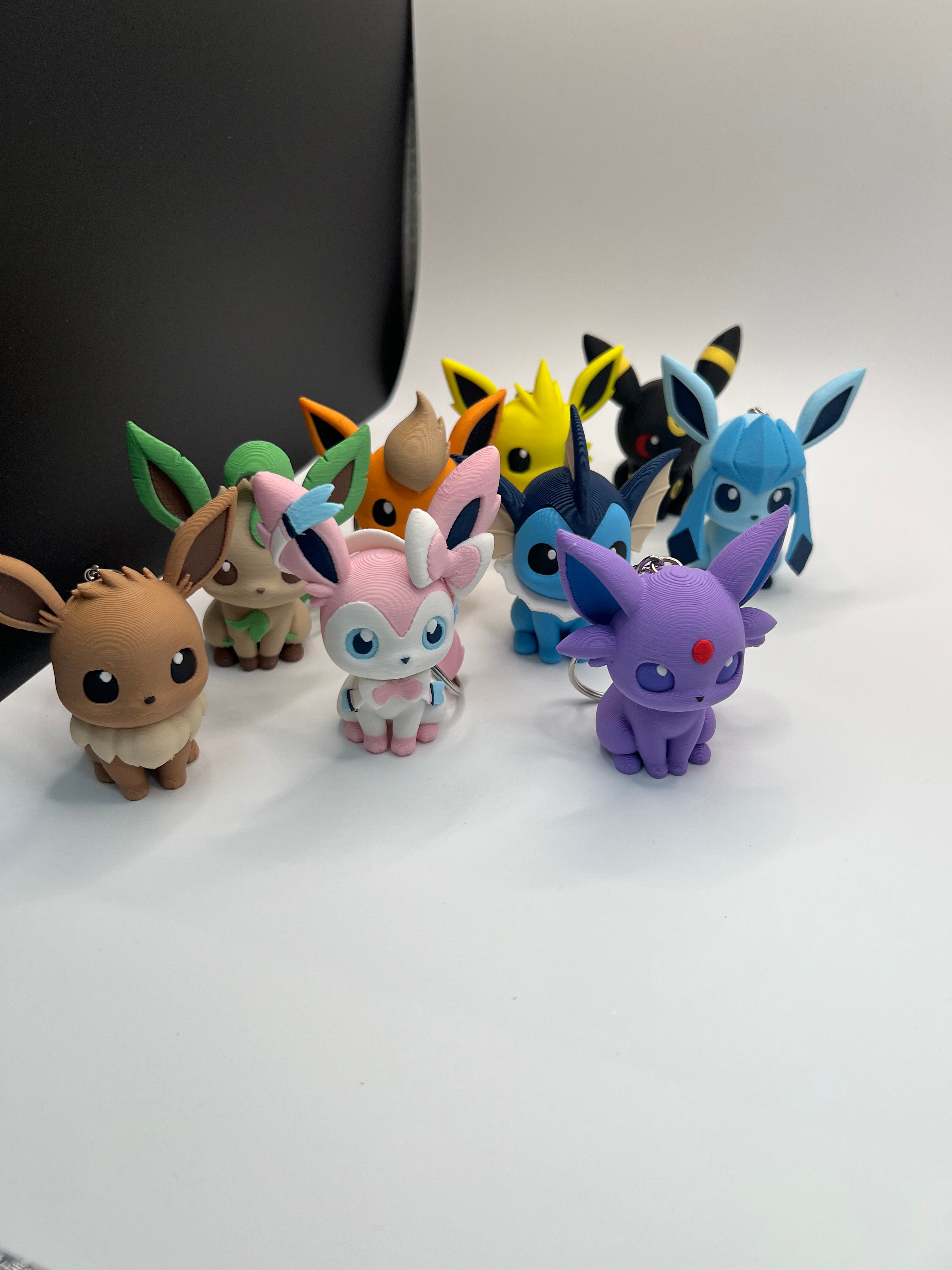 Eeveelution Keychains