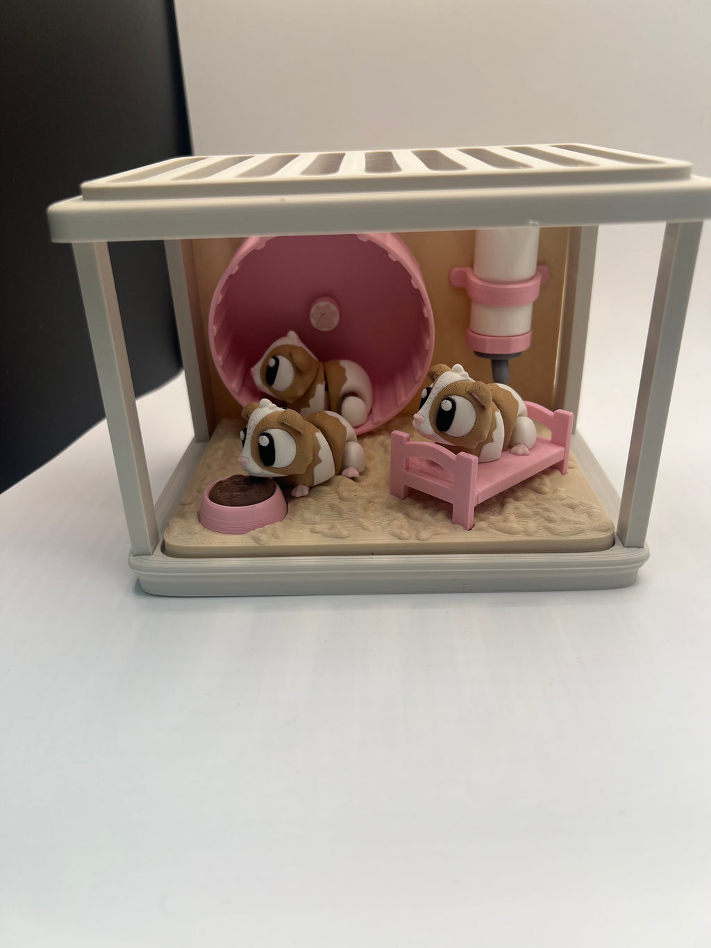 Guinea Pigs with Cage