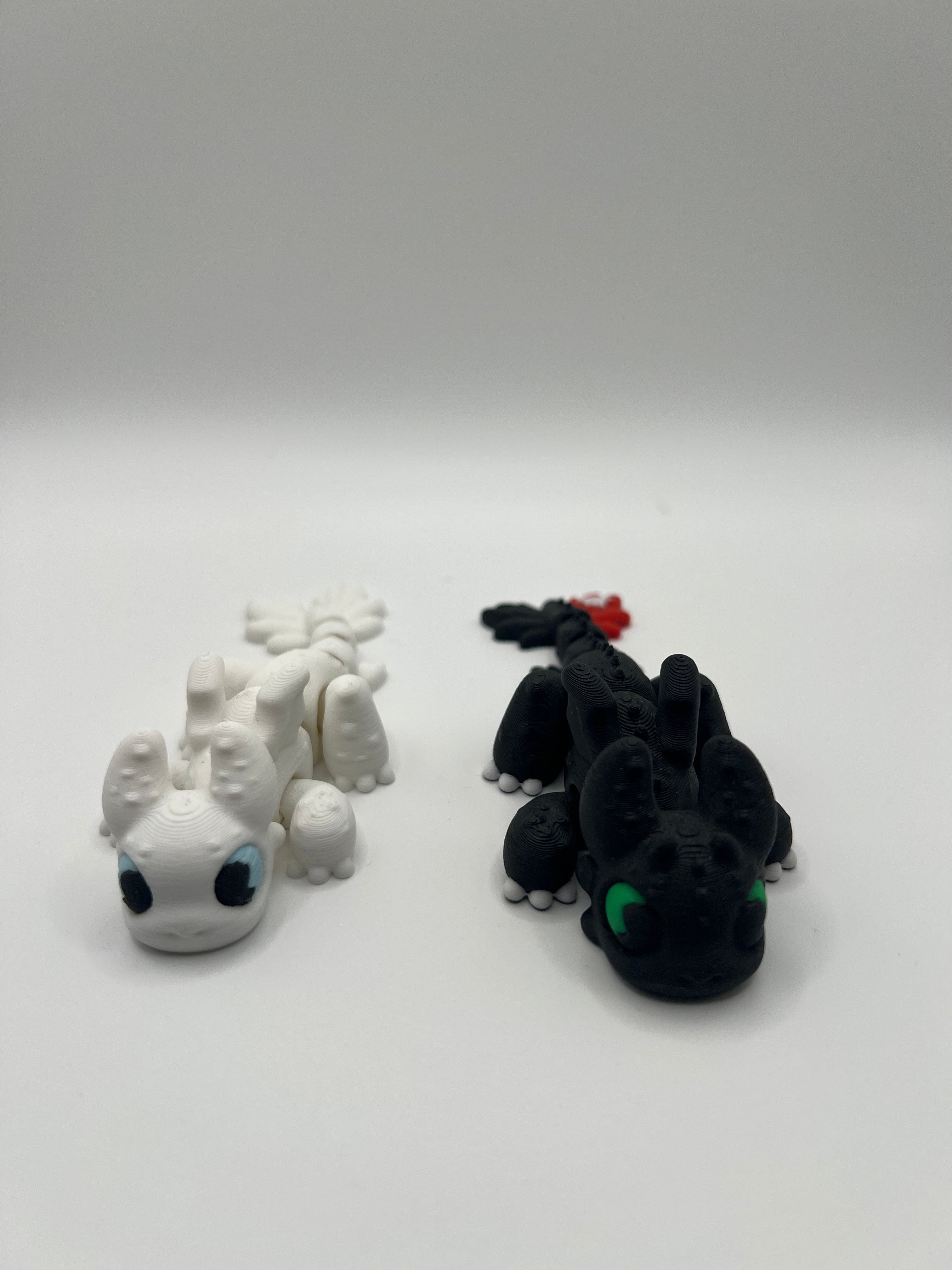 Toothless and Lightfurry