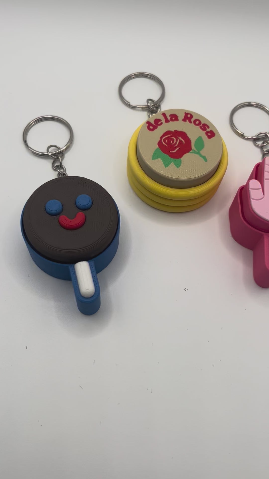 Mexican Candy Clicker Keychains